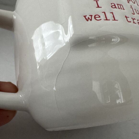 Mud Pie Coffee Mug "My Dog Is Not Spoiled, I Am Well Trained" - Picture 5 of 8